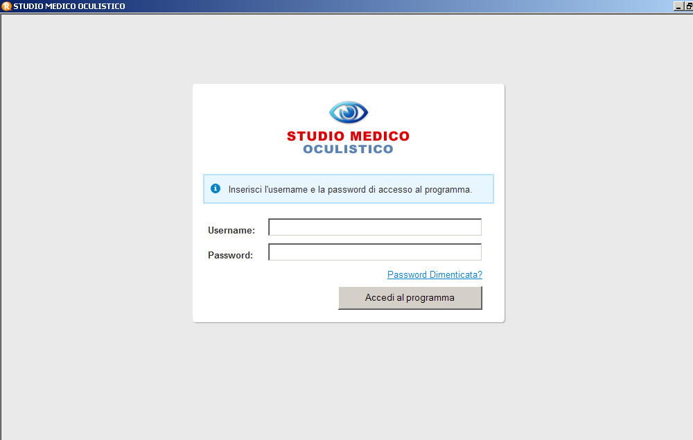 Software Studio Medico Oculistico